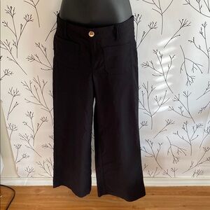 Jules & Leopold Black Wide Leg Pants
